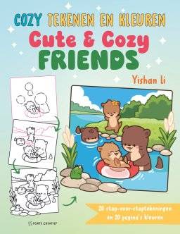forte creatief cozy tekenen en kleuren friends