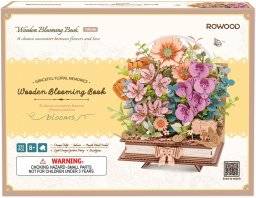 robotime DIY wooden blooming book