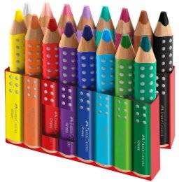faber castell grippy set 16 kleuren 110645