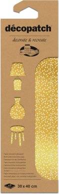decopatch papier 889 folie goud 3vel