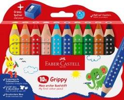 faber castell grippy set 10+slijper 110636
