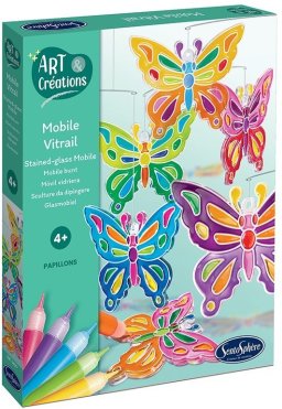 art & creations vlinder mobile knutselset 2430