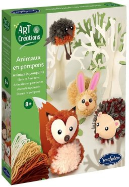 art & creations pompoen bosdieren set 20600