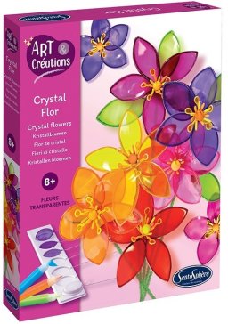 art & creations transparante bloemen set 9510