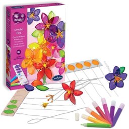 art & creations transparante bloemen set 9510
