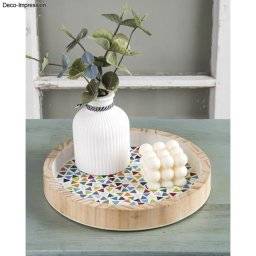 rayher houten paneel rond 20cm 64673000