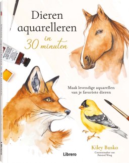 librero dieren aquarelleren 30 minuten