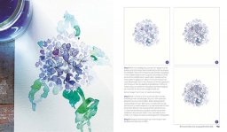 librero bloemen in aquarelverf en inkt