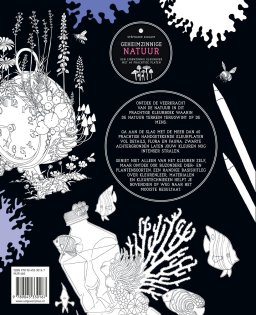 mus creatief kleurboek geheimzinnige natuur