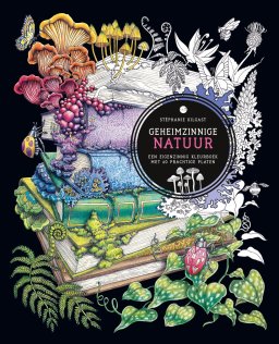mus creatief kleurboek geheimzinnige natuur
