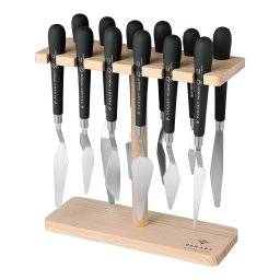 pan art paletmessen set met standaard