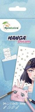 avenue mandarine kleur boekenlegger manga GY178