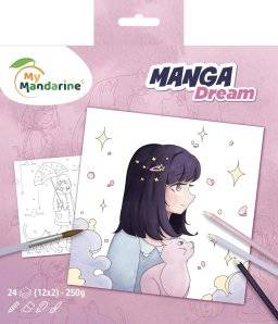 avenue mandarine kleurblok manga dream GY179