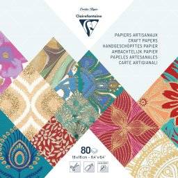 clairefontaine craftpapers blok16cm 80vel 95217