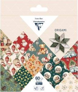 clairefontaine origami papier vint.kerst 95639C