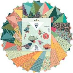 clairefontaine origami kit birds 95382C