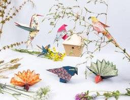 clairefontaine origami kit birds 95382C