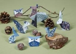 clairefontaine origami kit forest animals 95368