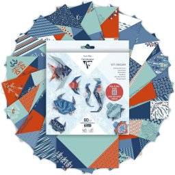 clairefontaine origami kit sea animals 95367C
