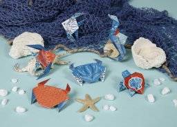 clairefontaine origami kit sea animals 95367C