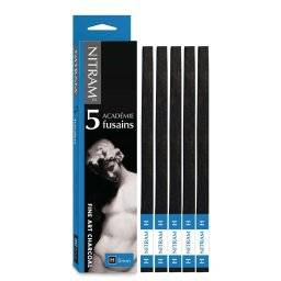 nitram  5 academie houtskool 5mm H