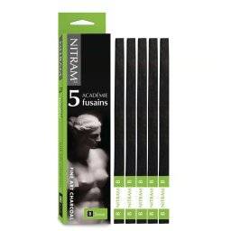 nitram 5 academie houtskool 5mm B