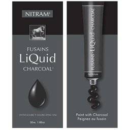 nitram fusains liquid charcoal 50ml