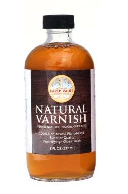 naturel earth paint naturel varnish 8oz (237ml)
