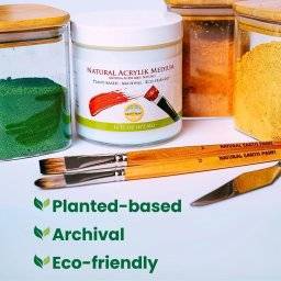 naturel earth paint acrylic medium 16oz (473ml)