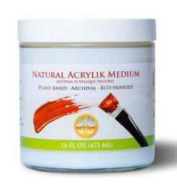 naturel earth paint acrylic medium 16oz (473ml)