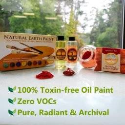 naturel earth paint complete eco-friend oilpaint kit