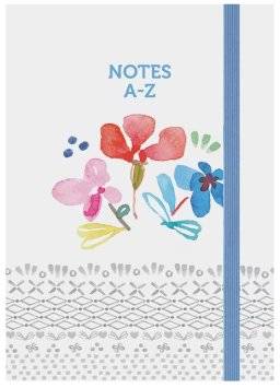 flora castle notitieboek A-Z formaat A5 24004