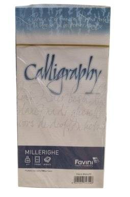 favini  enveloppen millerighe 110x220mm