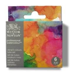 winsor & newton prof watercolours vibrant 6x5ml