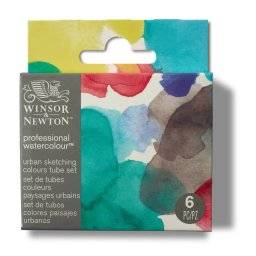 winsor & newton prof watercolours urban 6x5ml