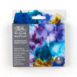 winsor & newton prof watercolours granulat 6x5ml