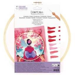 graine creative  punchneedle set kimono 420341