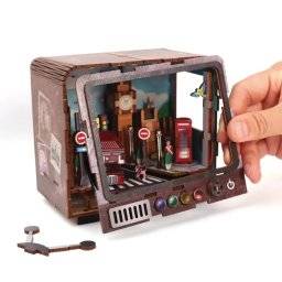 graine creative  DIY 3D scene TV london 651066