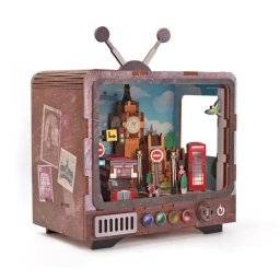 graine creative  DIY 3D scene TV london 651066