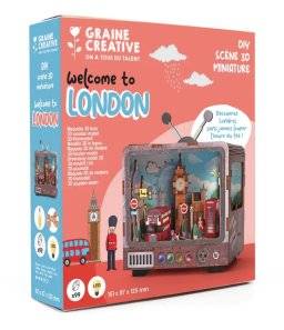 graine creative  DIY 3D scene TV london 651066
