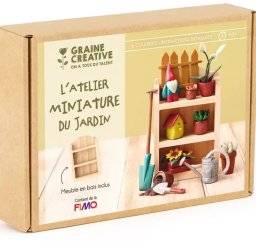 graine creative  fimo set miniature jardin 815071