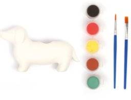 graine creative  DIY keramiek set teckel 650560