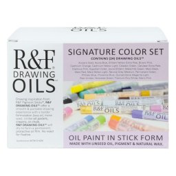 R&F drawing oils signature set