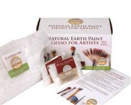 naturel earth paint gesso for artists