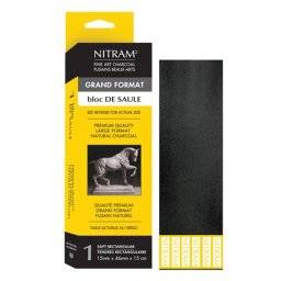 nitram houtskool plat extra groot