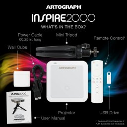 artograph digitale projector inspire 2000