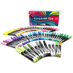 graph it flow acrylmarker box 72 kleuren