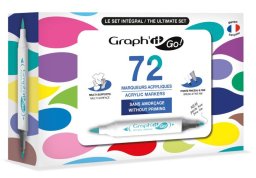 graph it go acrylicmarker set 72 kleuren