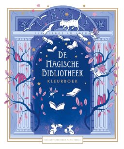 mus creatief kleurboek magische bibliotheek