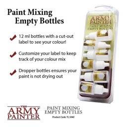 the army painter 6 empty mixing bottles TL5040